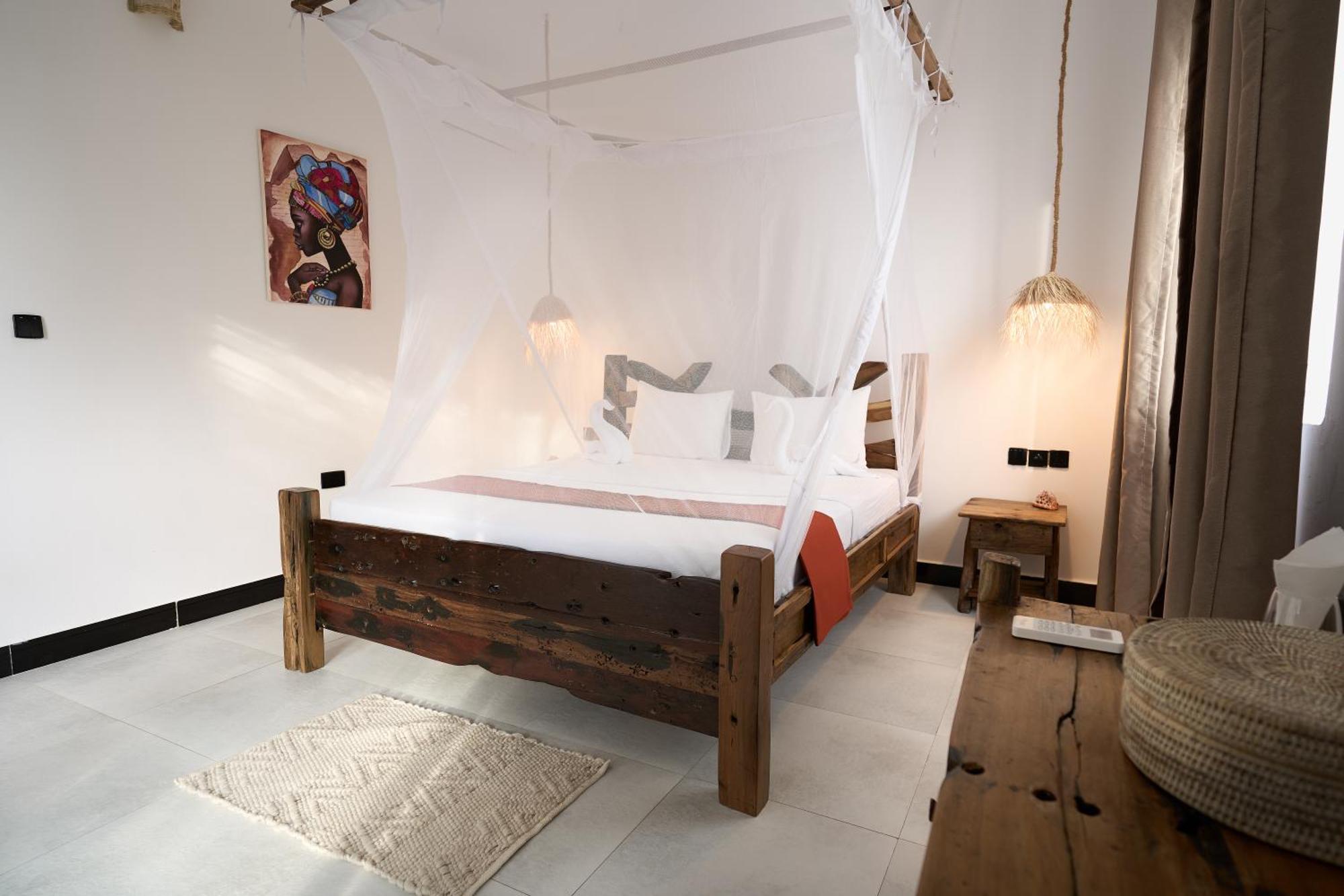 African Bungalows Nungwi Bagian luar foto